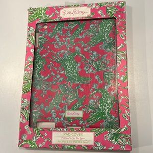 NWT Lilly Pulitzer IPad Cover “See You Later” Pattern